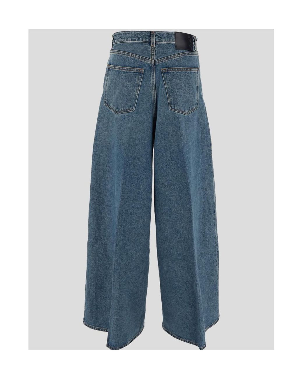Haikure Blue Big Bethany Wide-Leg Jeans