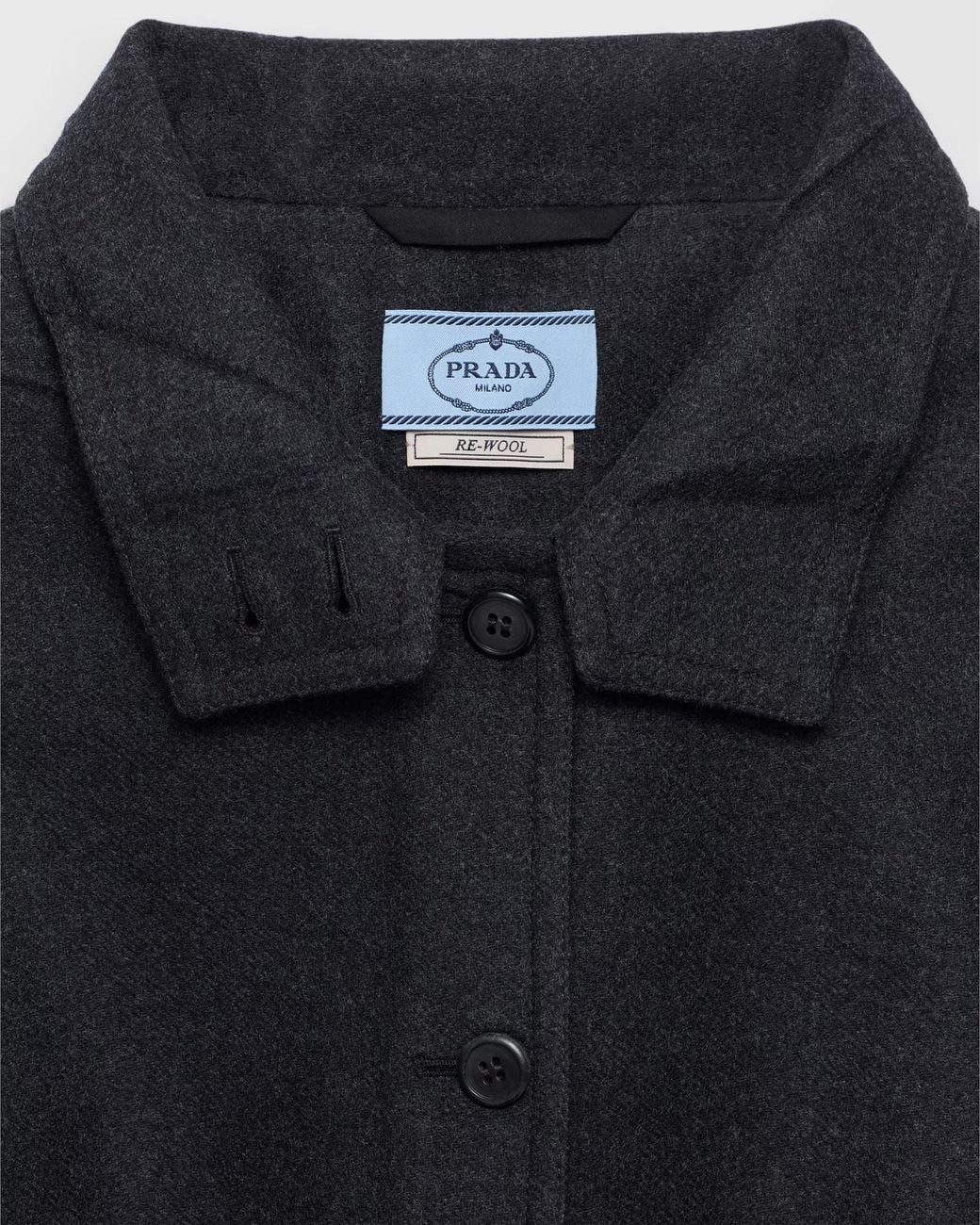 Prada Black Re-Wool Blouson Jacket