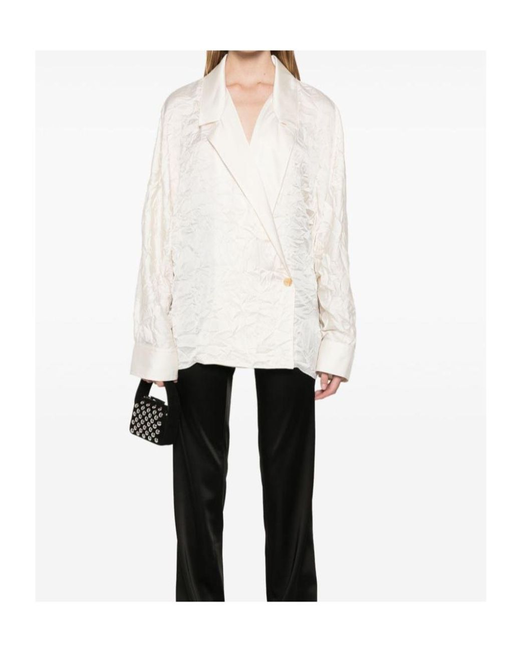 Khaite White Garth Shirt