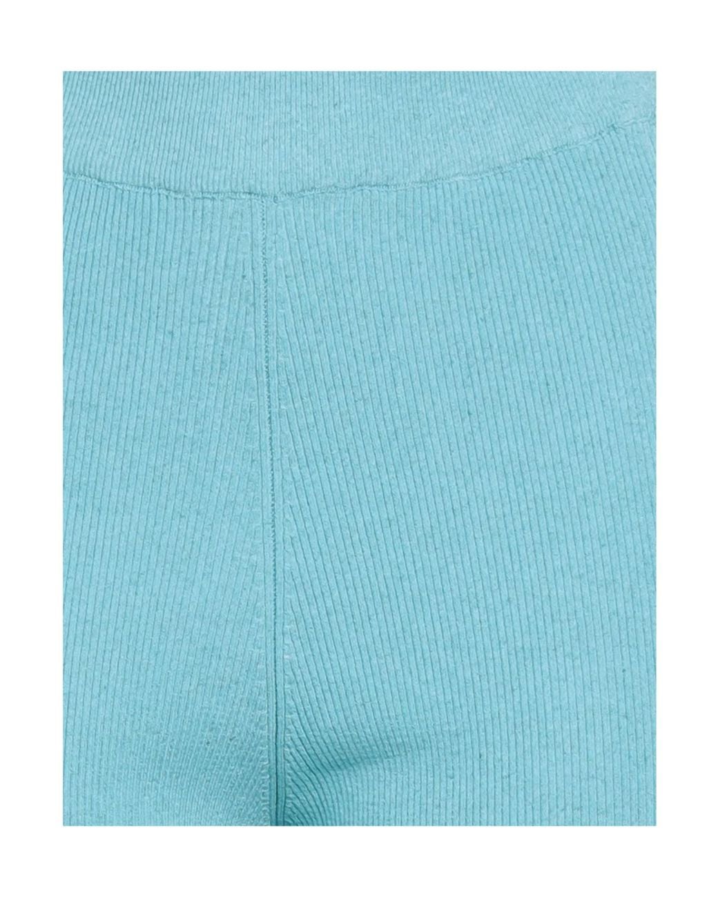 Jacquemus Blue Plain Colour Casual Trouser