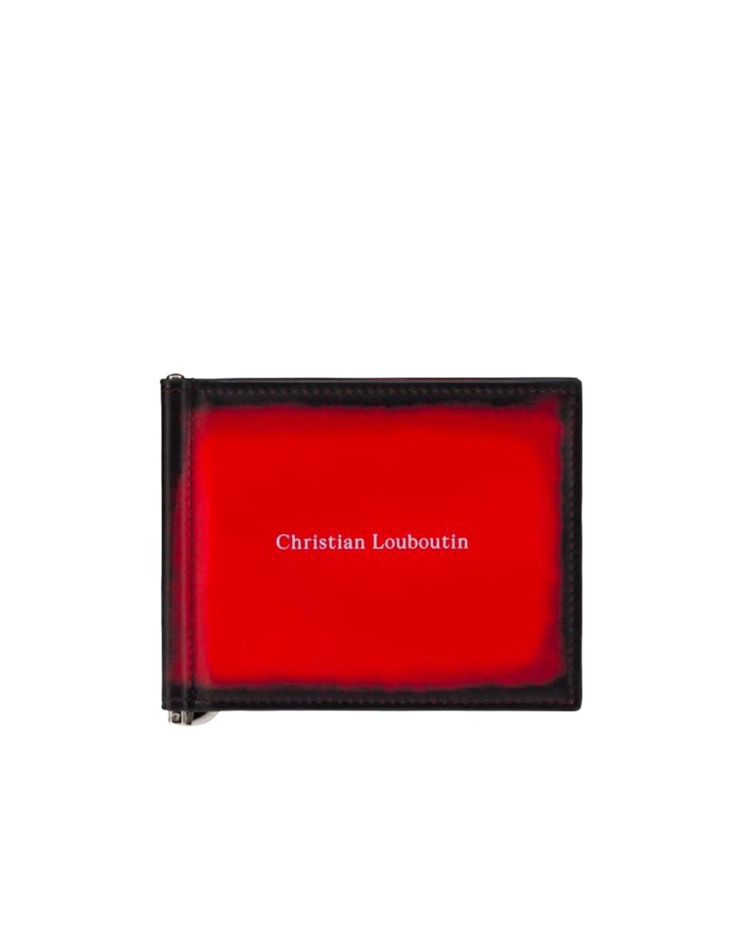 Christian Louboutin Red Bi-Fold Card Holder for men