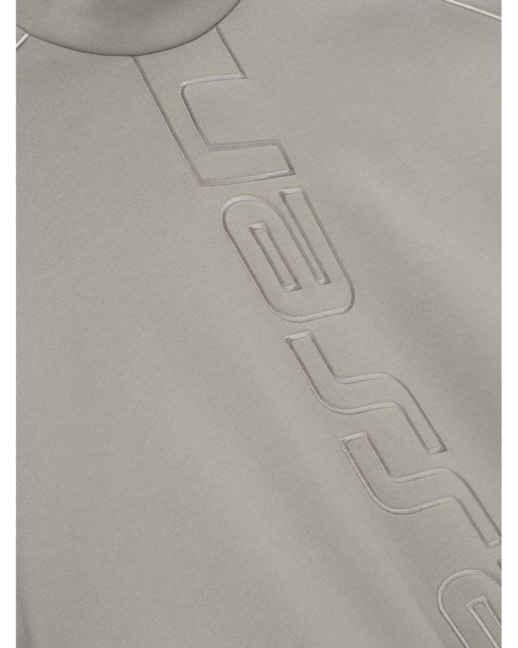 Fear Of God Gray Active Trace Modern Fleece Hoodie for men