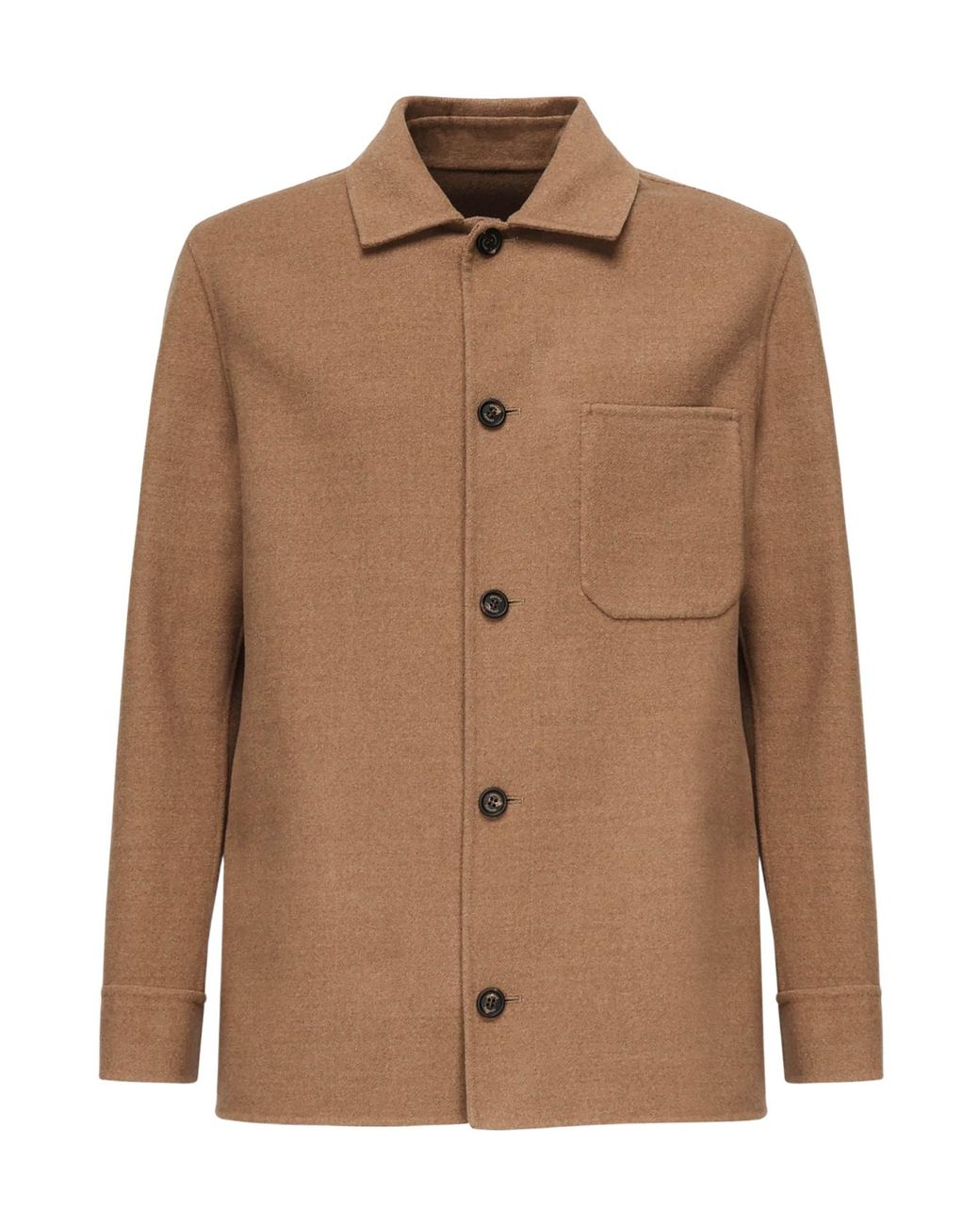 Eleventy Brown Notch Lapel Jacket for men