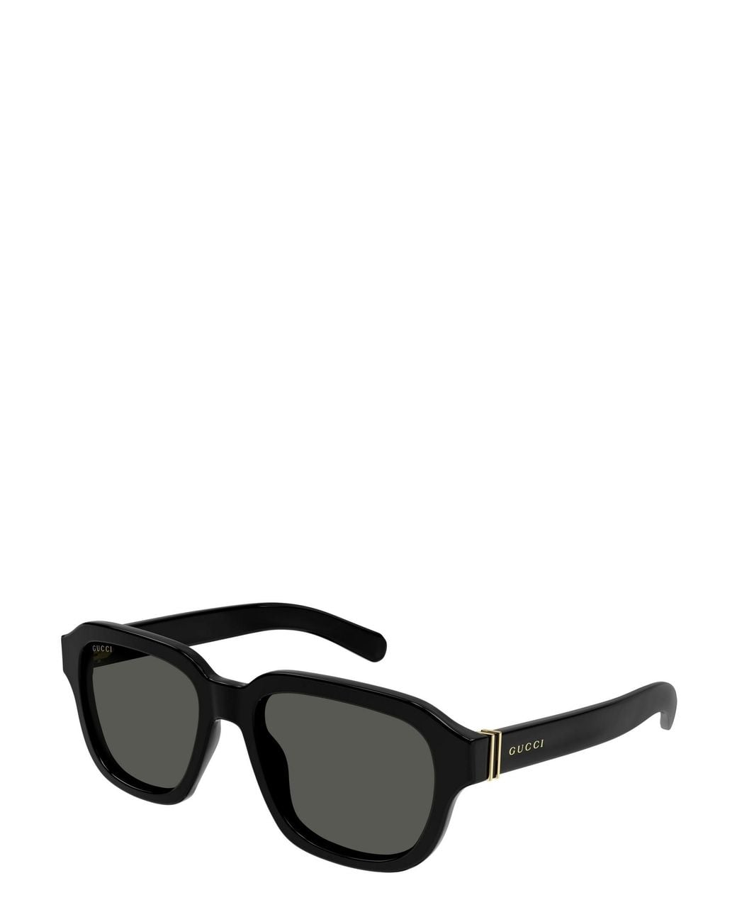 Gucci Black Eyewear Square Frame Sunglasses for men