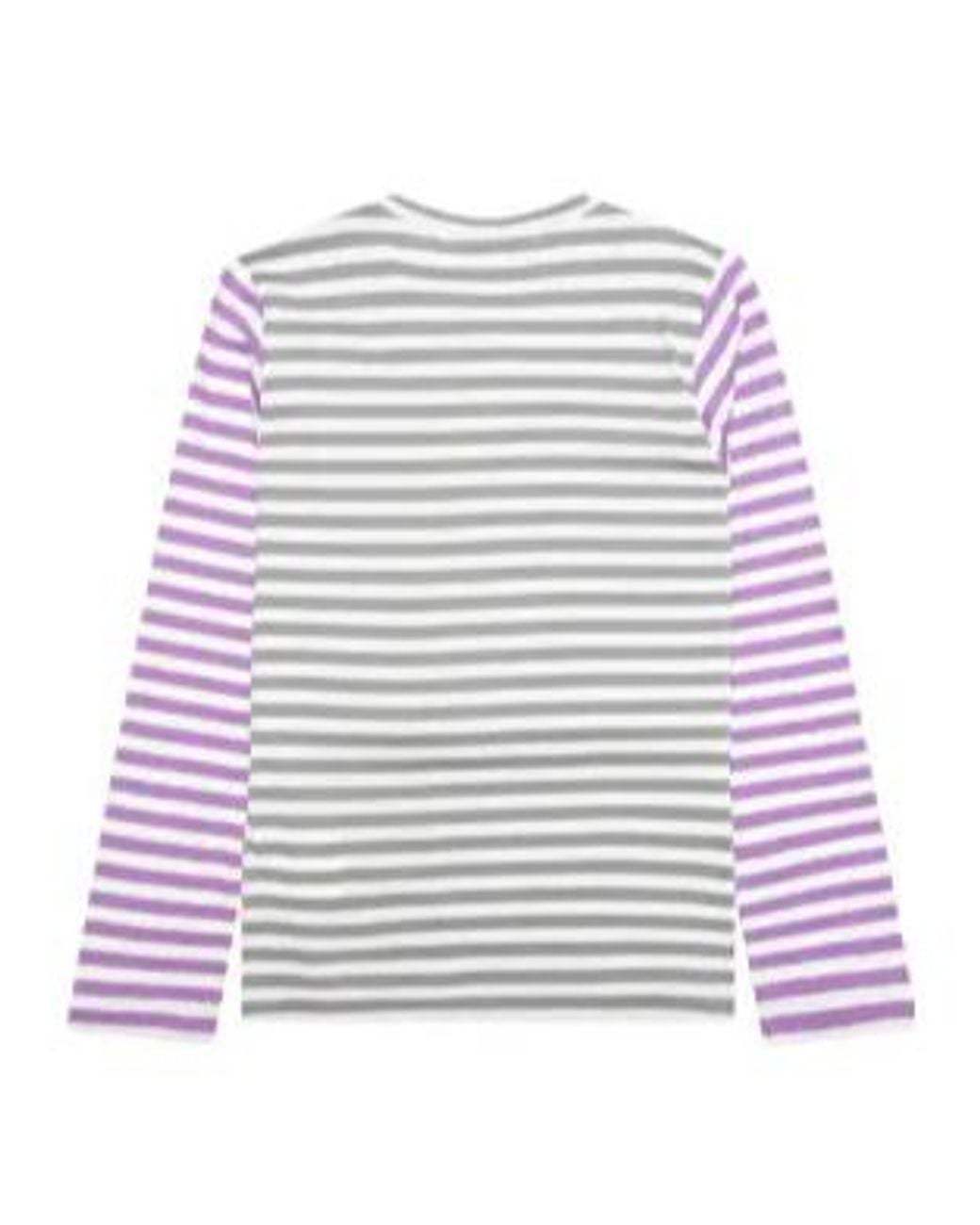 COMME DES GARÇONS PLAY Multicolor Striped Long-Sleeve T-Shirt