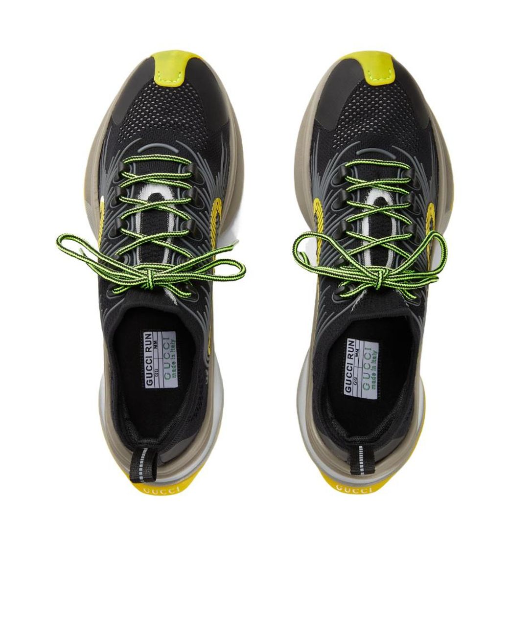 Gucci Green Run Low-Top Sneakers for men