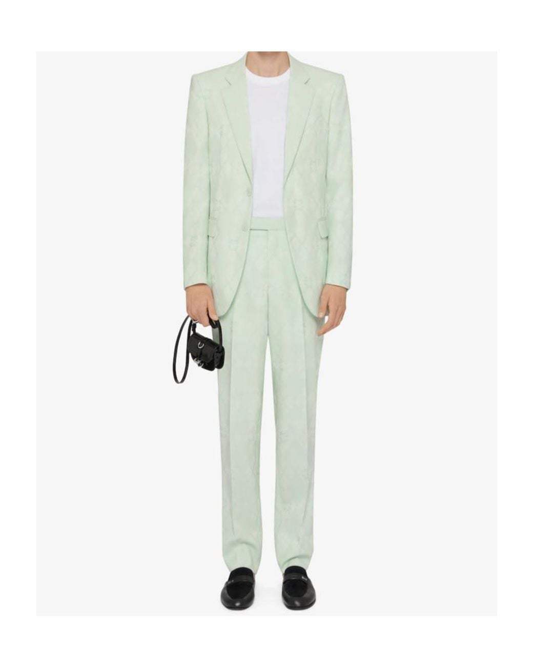 Givenchy Green Straight-Leg Trousers for men