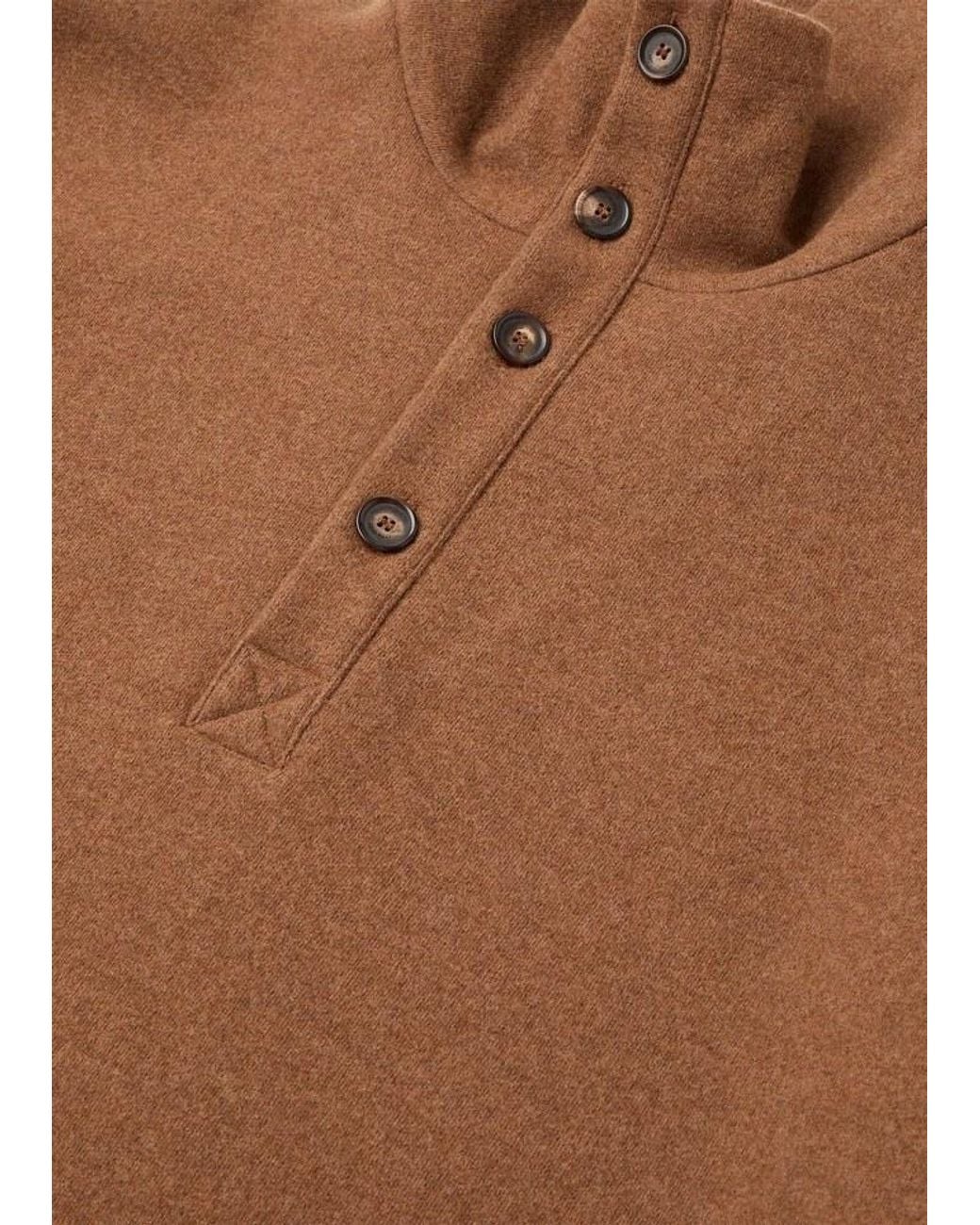 Loro Piana Brown Hazel Polo Shirt for men