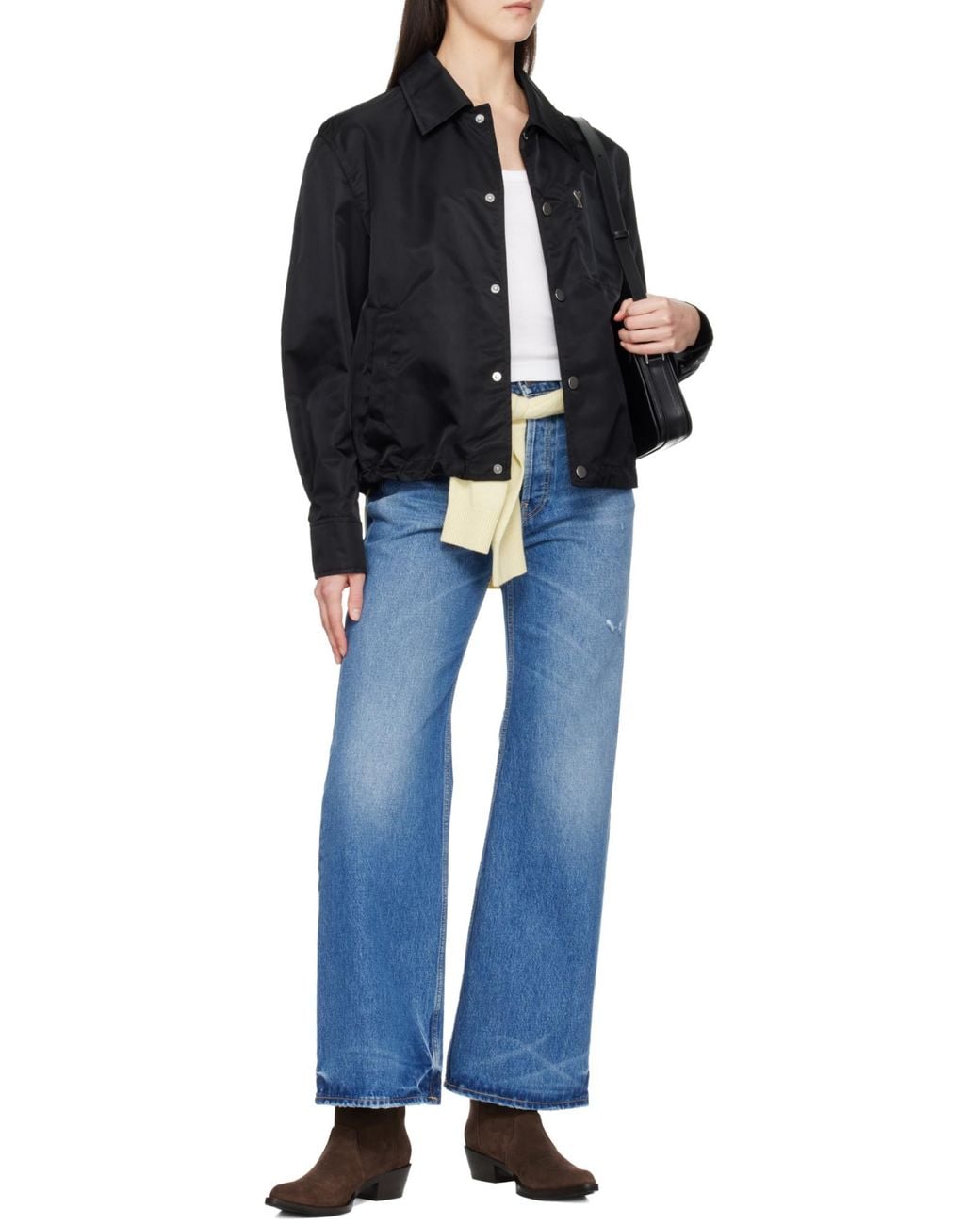 AMI Black Ami Ami De Coeur Stud Buttoned Jacket for men