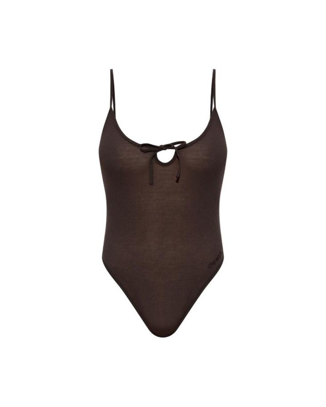 DSquared² Brown One-Piece Swimsuit