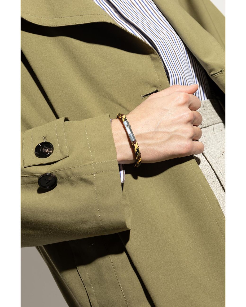 Bottega Veneta Metallic Knitting Hand Rope for men