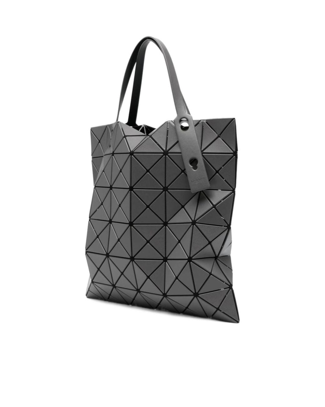 Issey Miyake Black Geometric Tote Bag