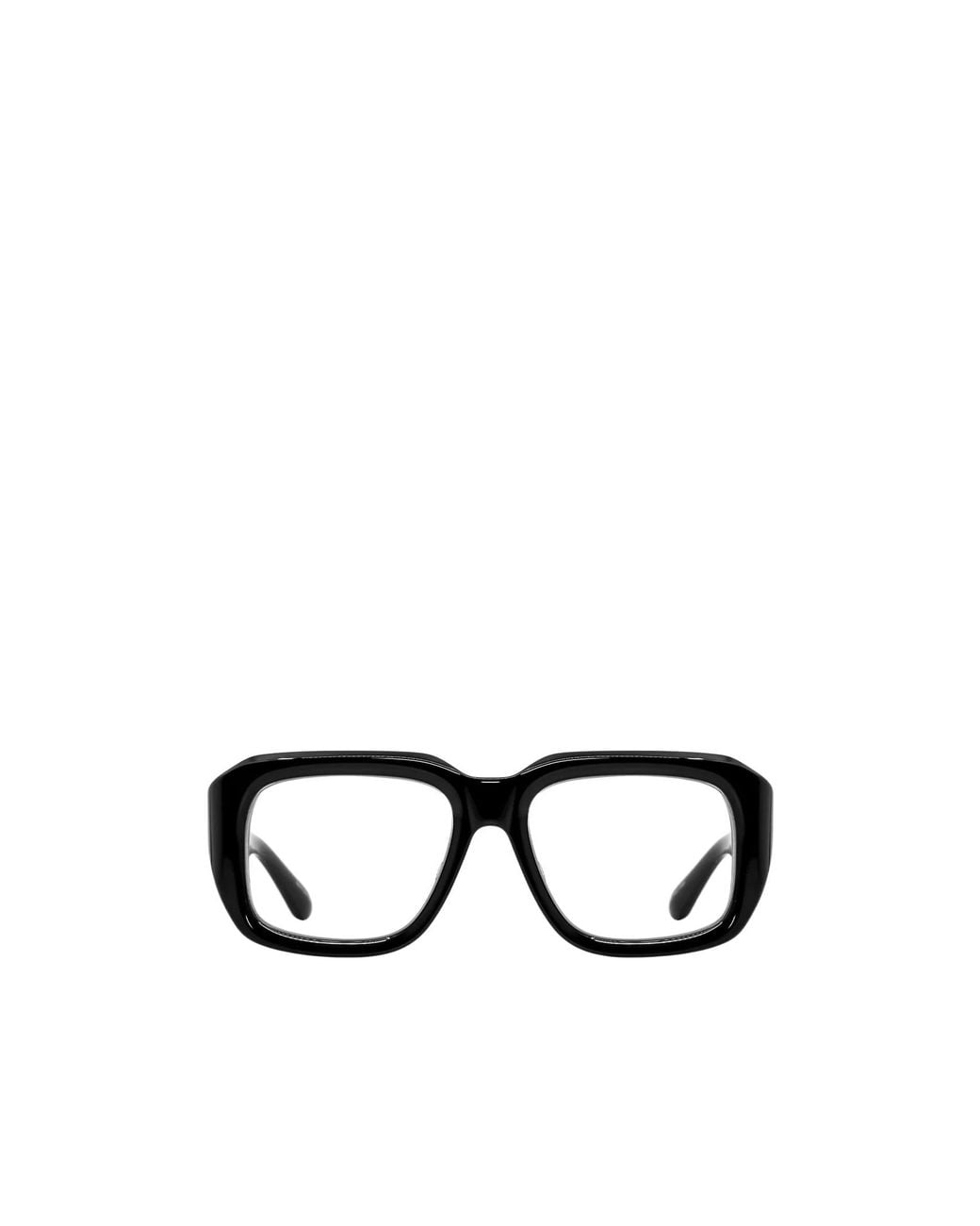 Matsuda Black Square Flat Mirror for men