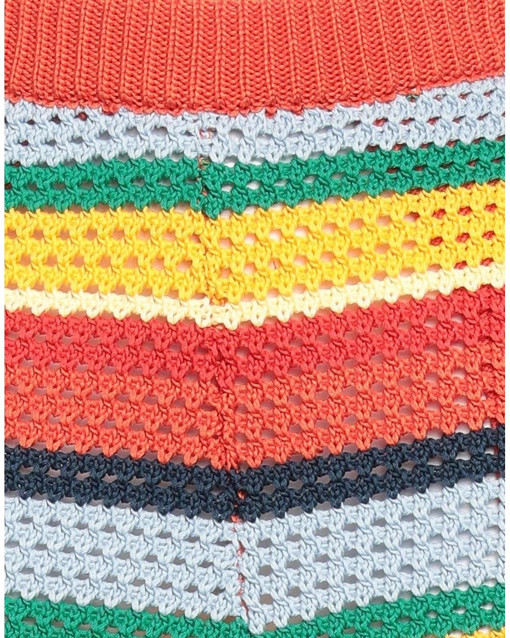 Marni Yellow Casual Woven Shorts