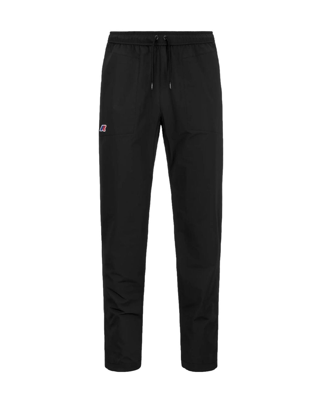 K-Way Black Med Travel Trousers for men