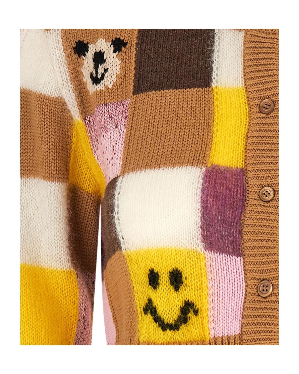 Moschino Orange Long-Sleeved Sweater
