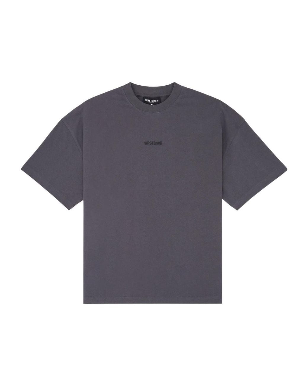 WRSTBHVR Blue Pinstripe T-Shirt for men