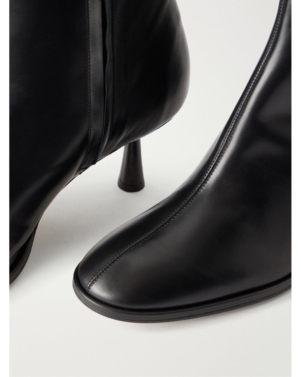 Aeyde Black Dorothy Ankle Boots