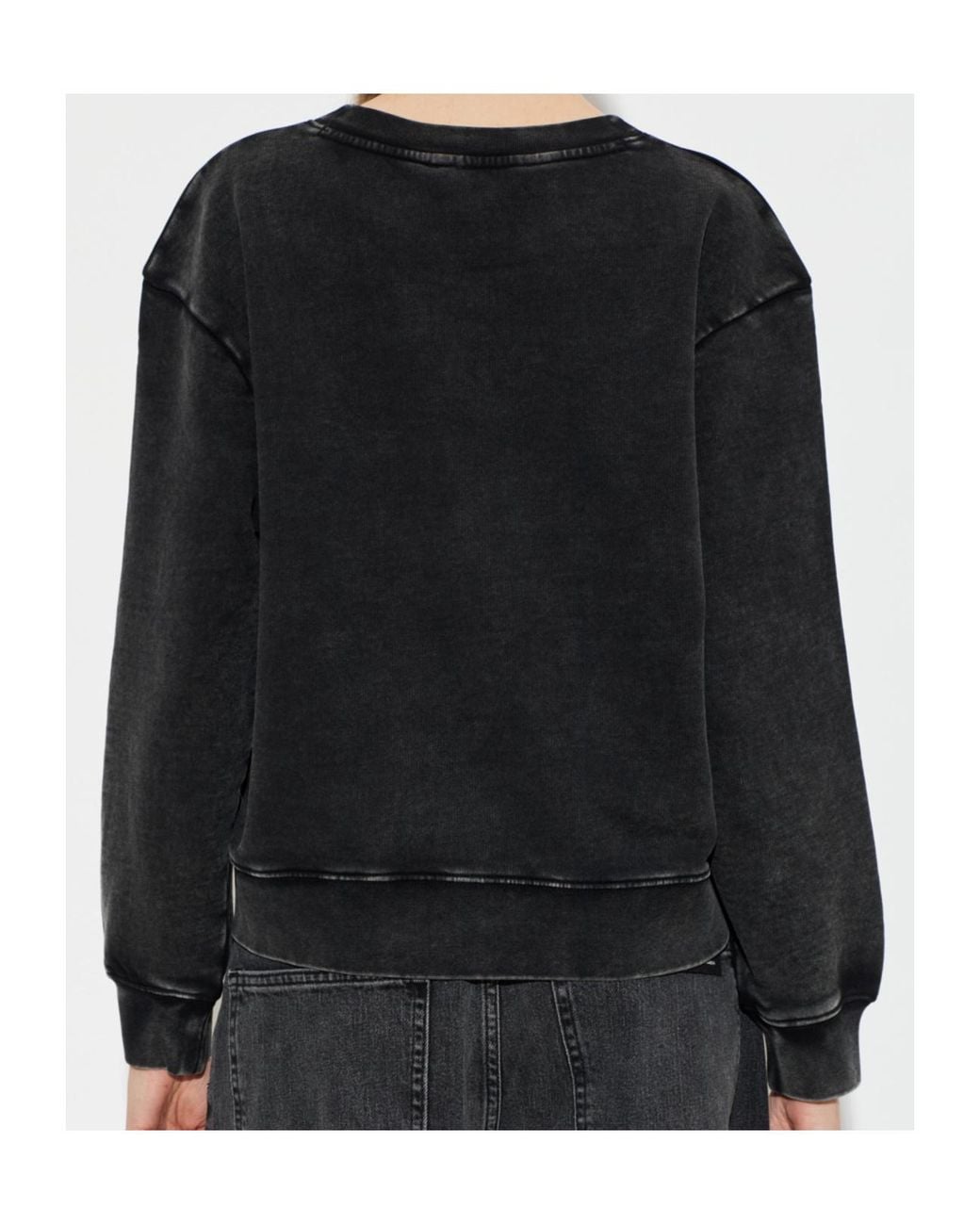 AllSaints Blue Pippa Chain-Embellished Sweatshirt