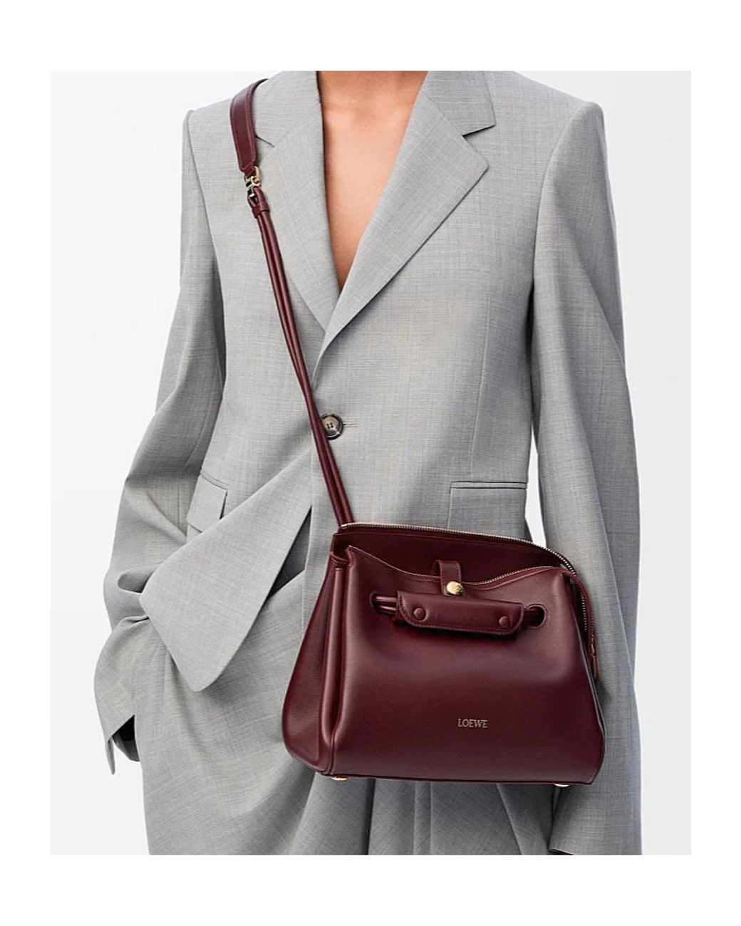 Loewe Red Small Madrid Bag