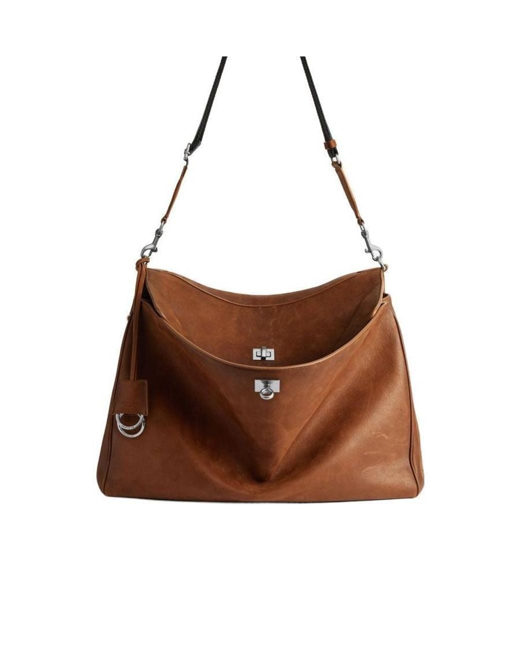 Balenciaga Rodeo Messenger Bag Medium in Brown for Men | Lyst