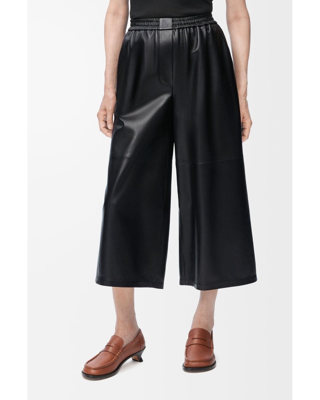 Loewe Black Cropped Trousers