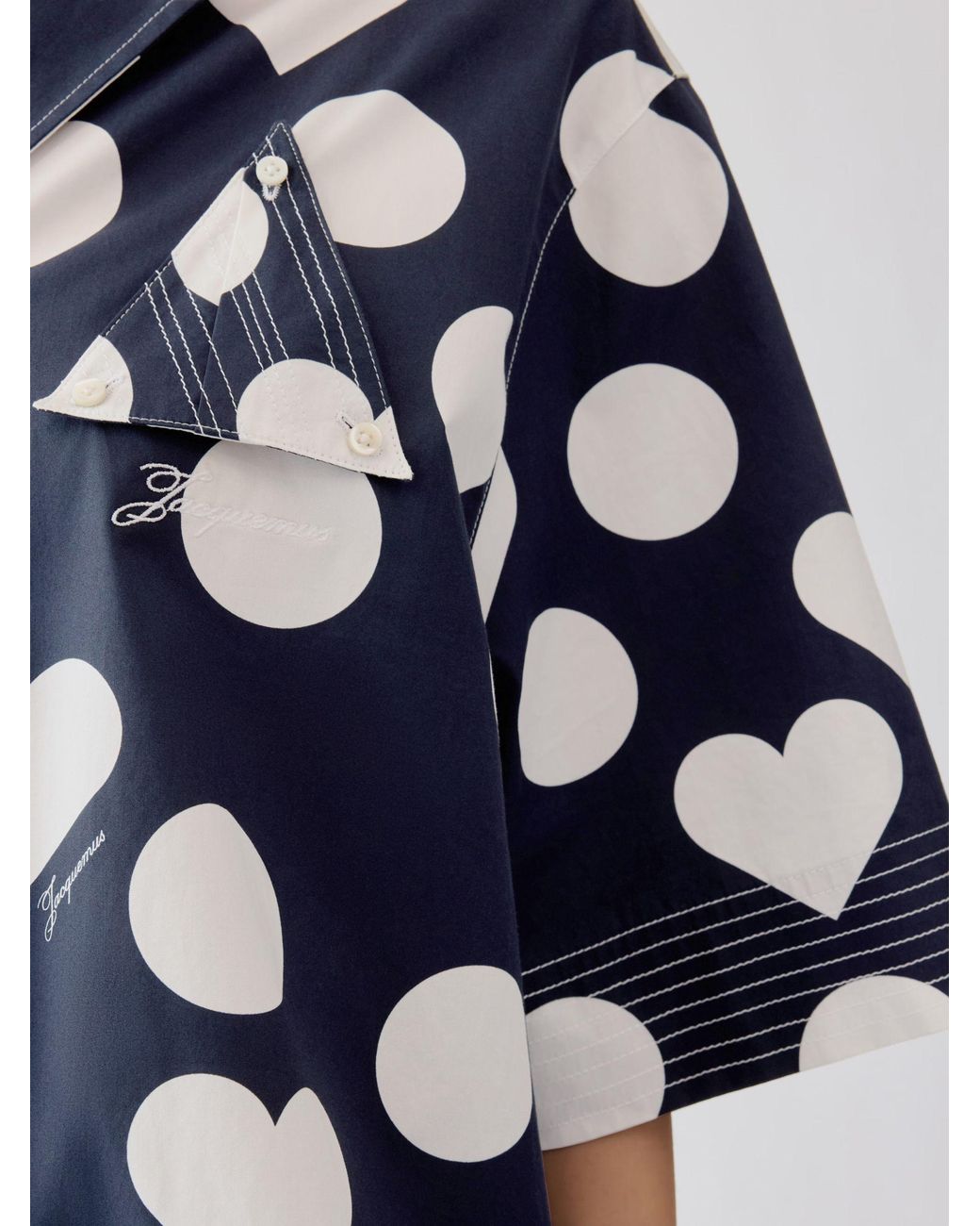 Jacquemus Blue Shirt
