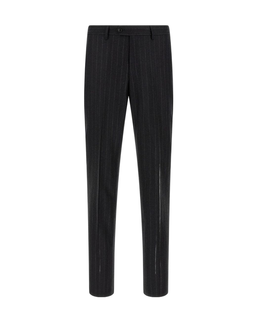 Tagliatore Black Vesuvio Pinstripe Suit for men