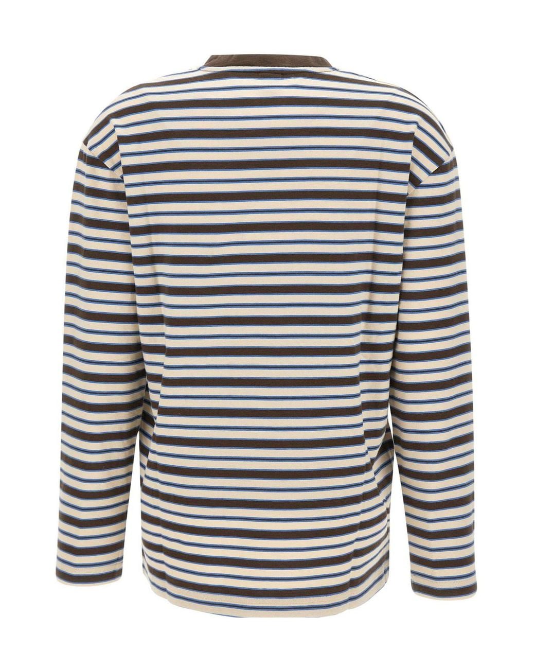 Sporty & Rich Gray Long-Sleeved T-Shirt