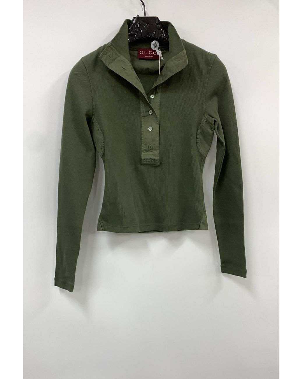 Gucci Green Long Sleeve T-Shirt