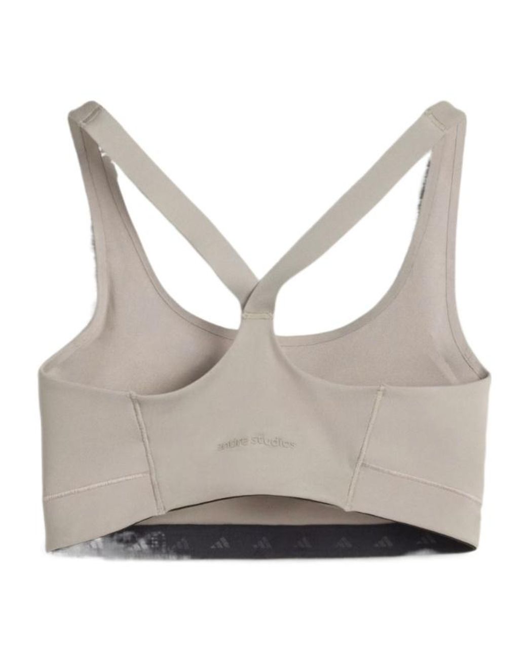 Adidas Gray Entire Studios Racerback Performance Bra