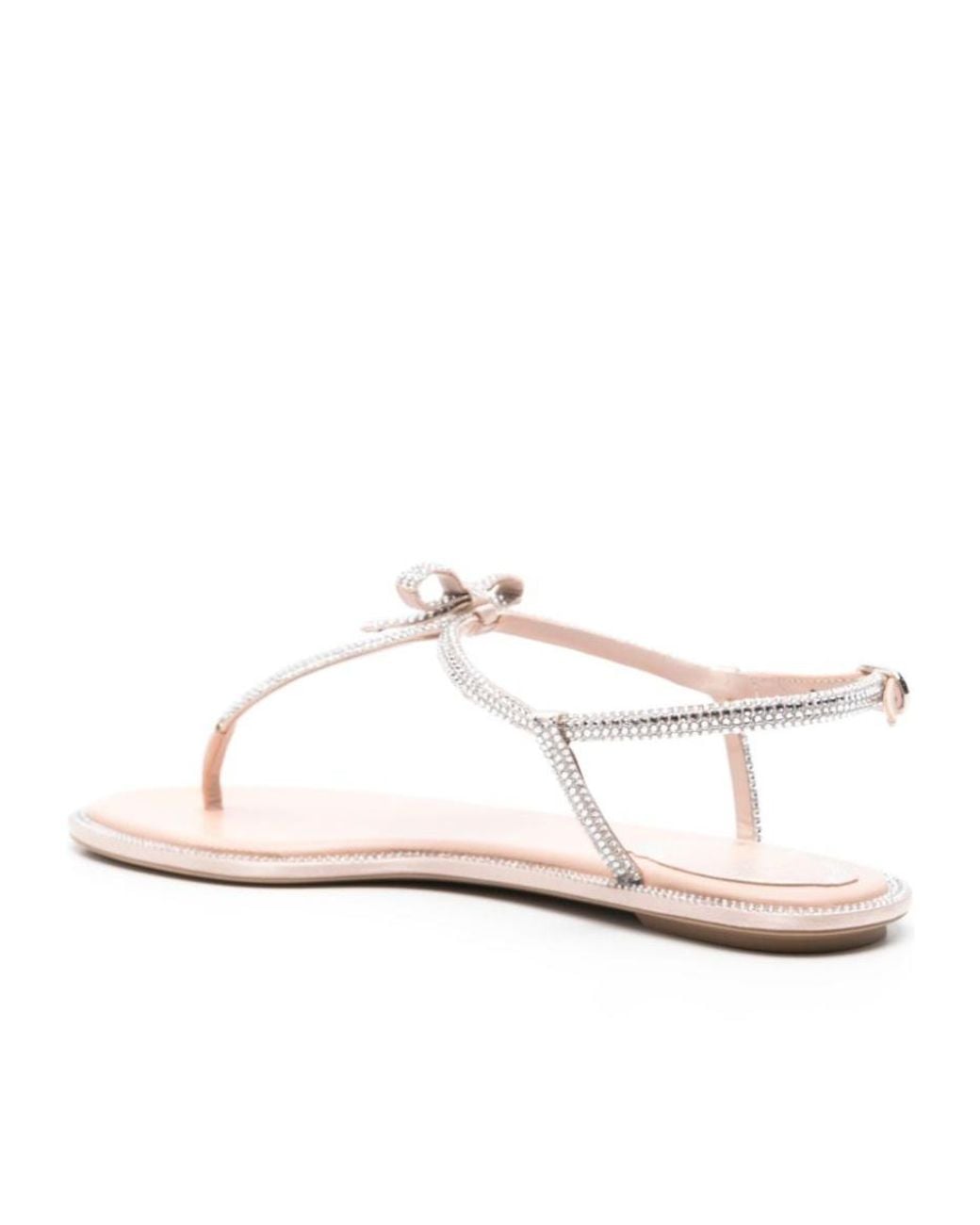 Rene Caovilla White Caterina Sandals