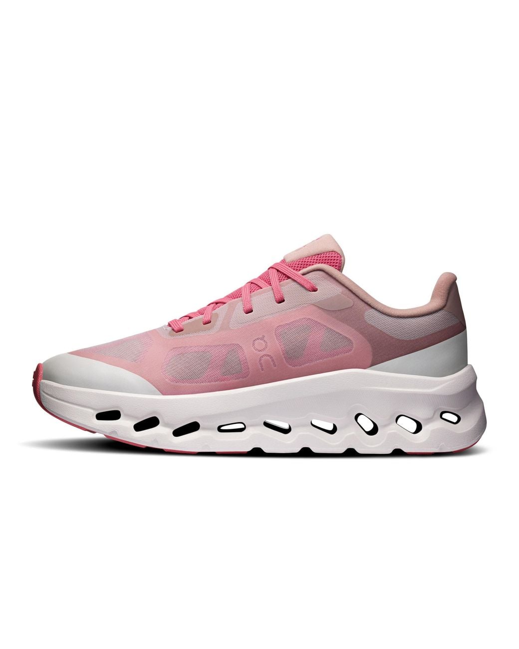 On Shoes Pink Semimesh Running Shoes