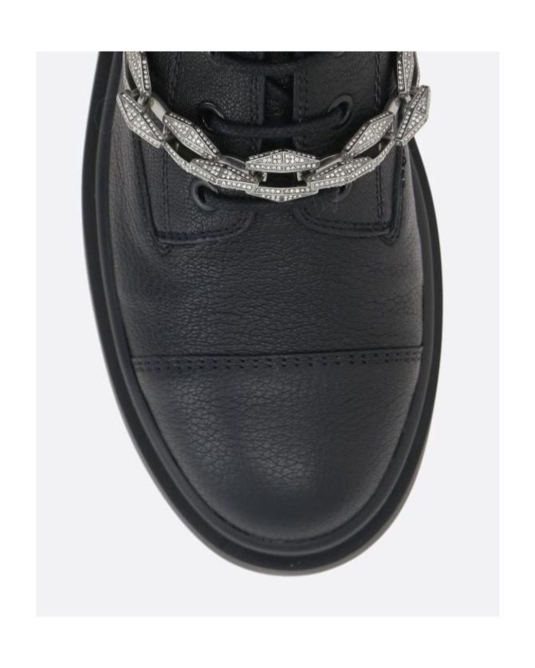 Jimmy Choo Black Nari Combat Boots