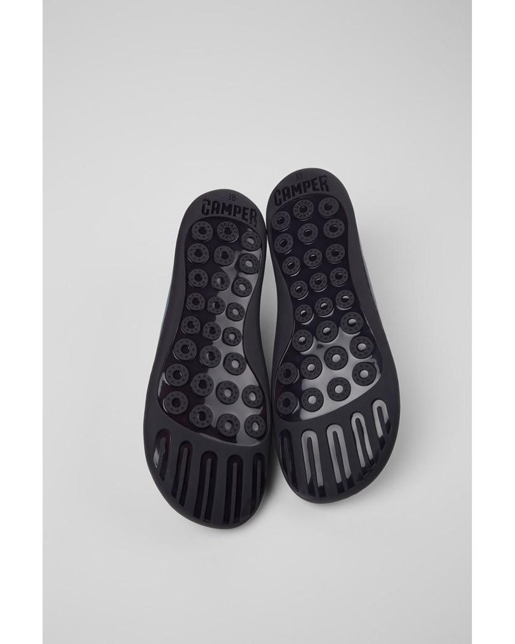 Camper Blue Lace-Up Sneakers