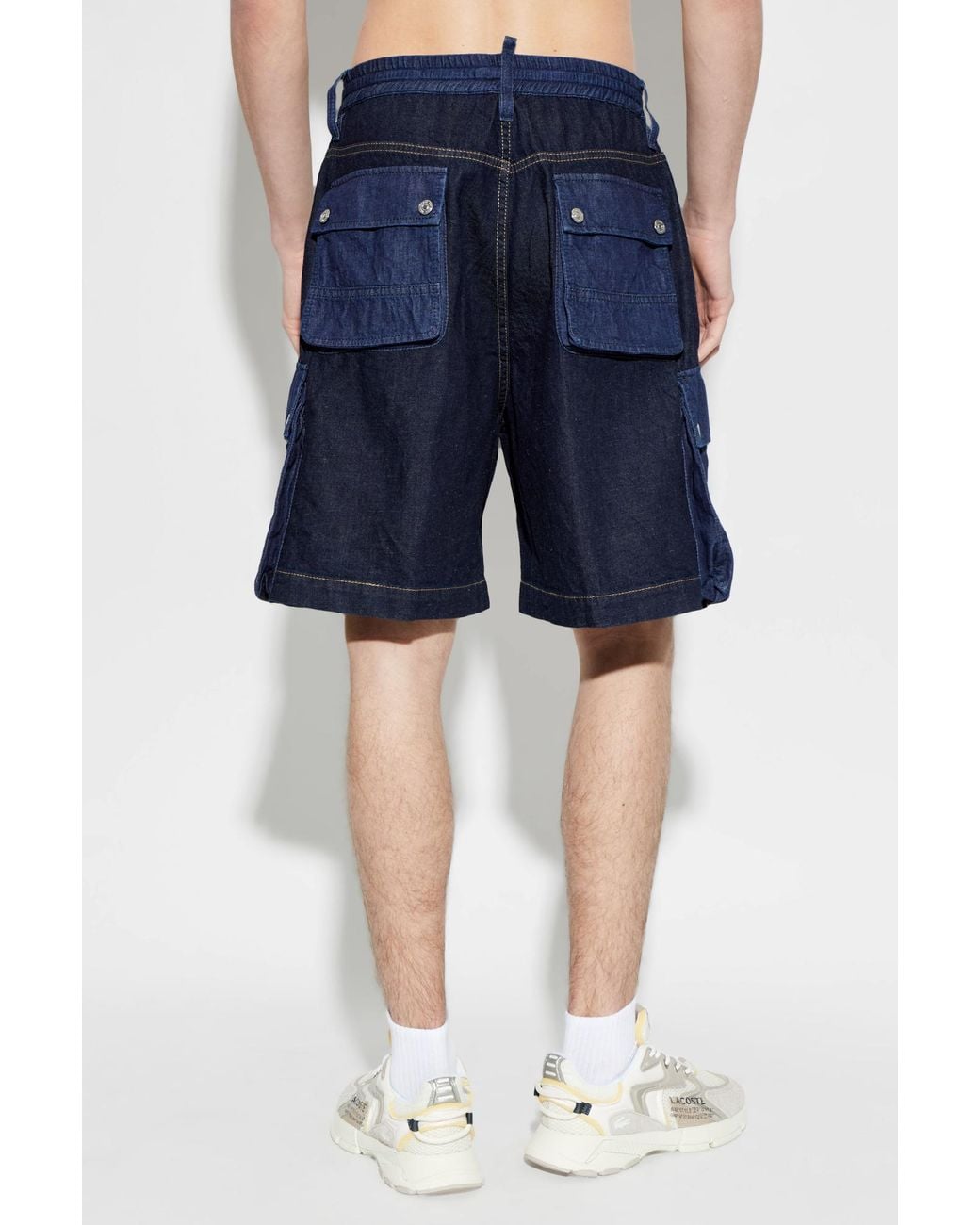 DSquared² Blue Denim Shorts for men