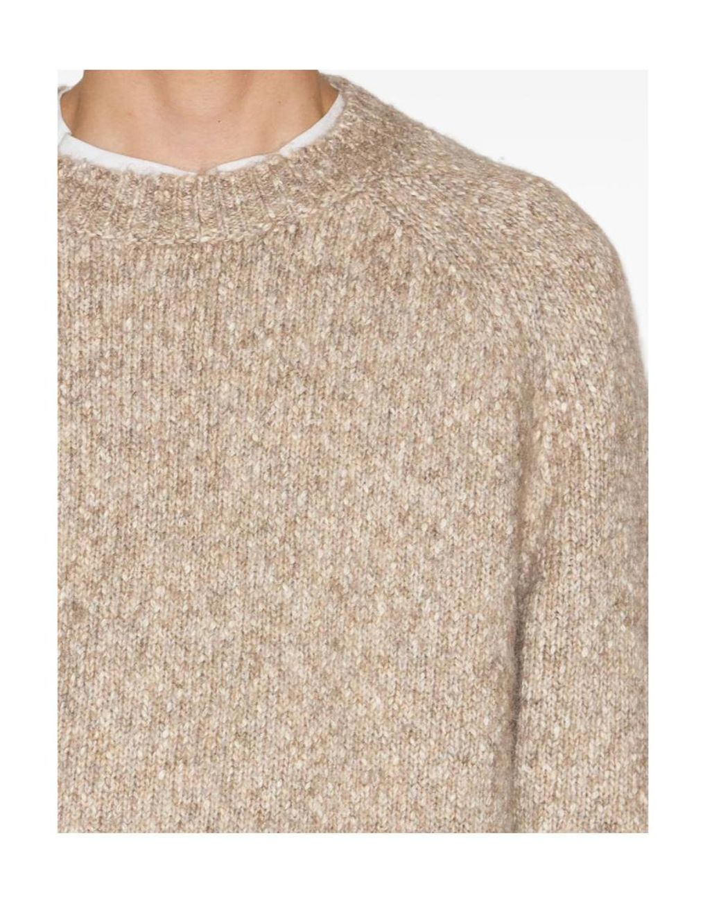 Isabel Marant Natural Hanori Knitted Jumper for men