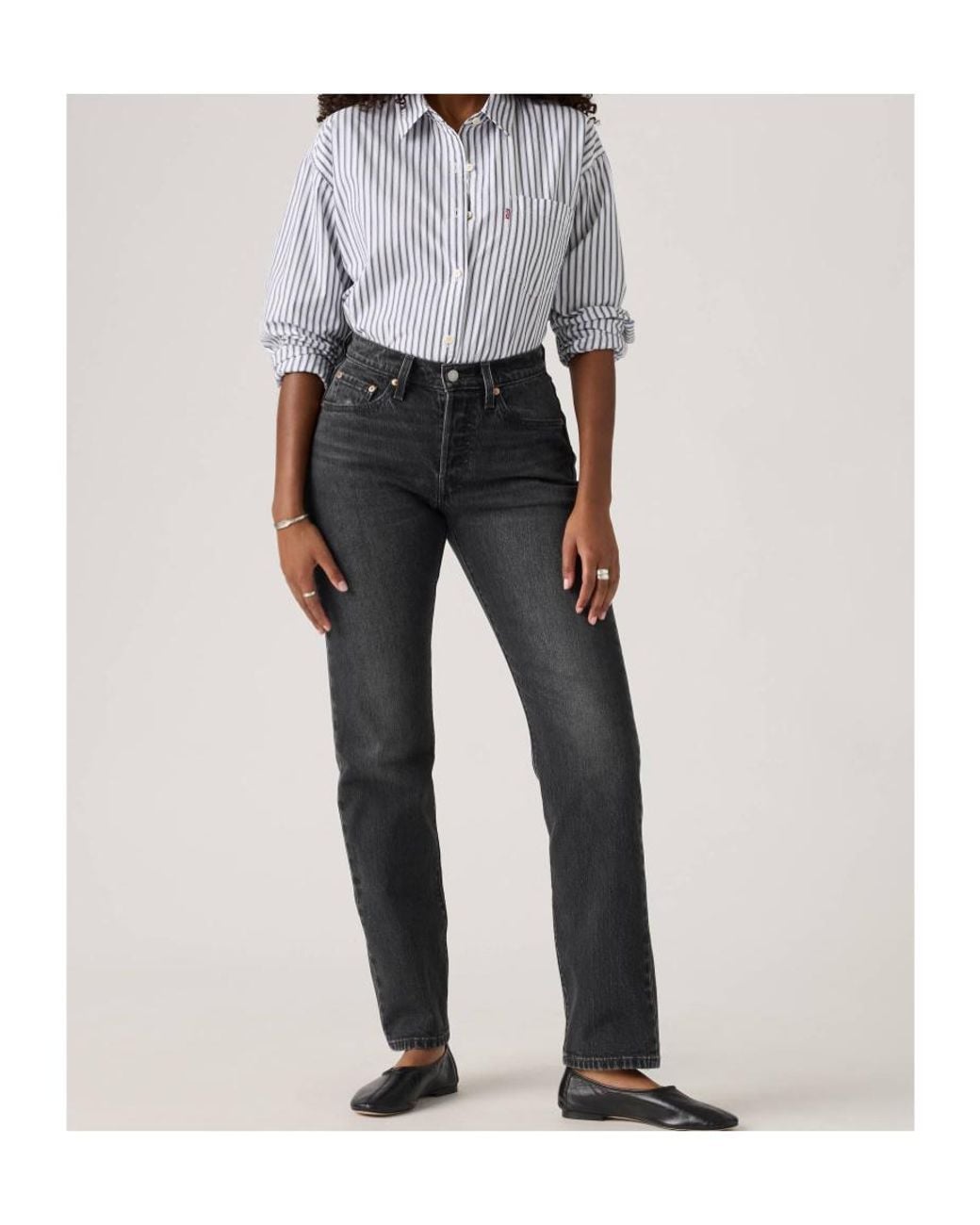 Levi's Black 501 Curve Jeans