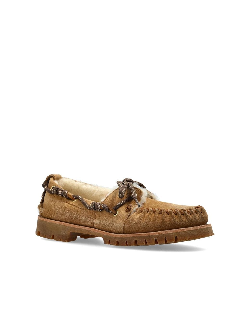 Golden Goose Deluxe Brand Brown Cruise Lace-Up Loafers