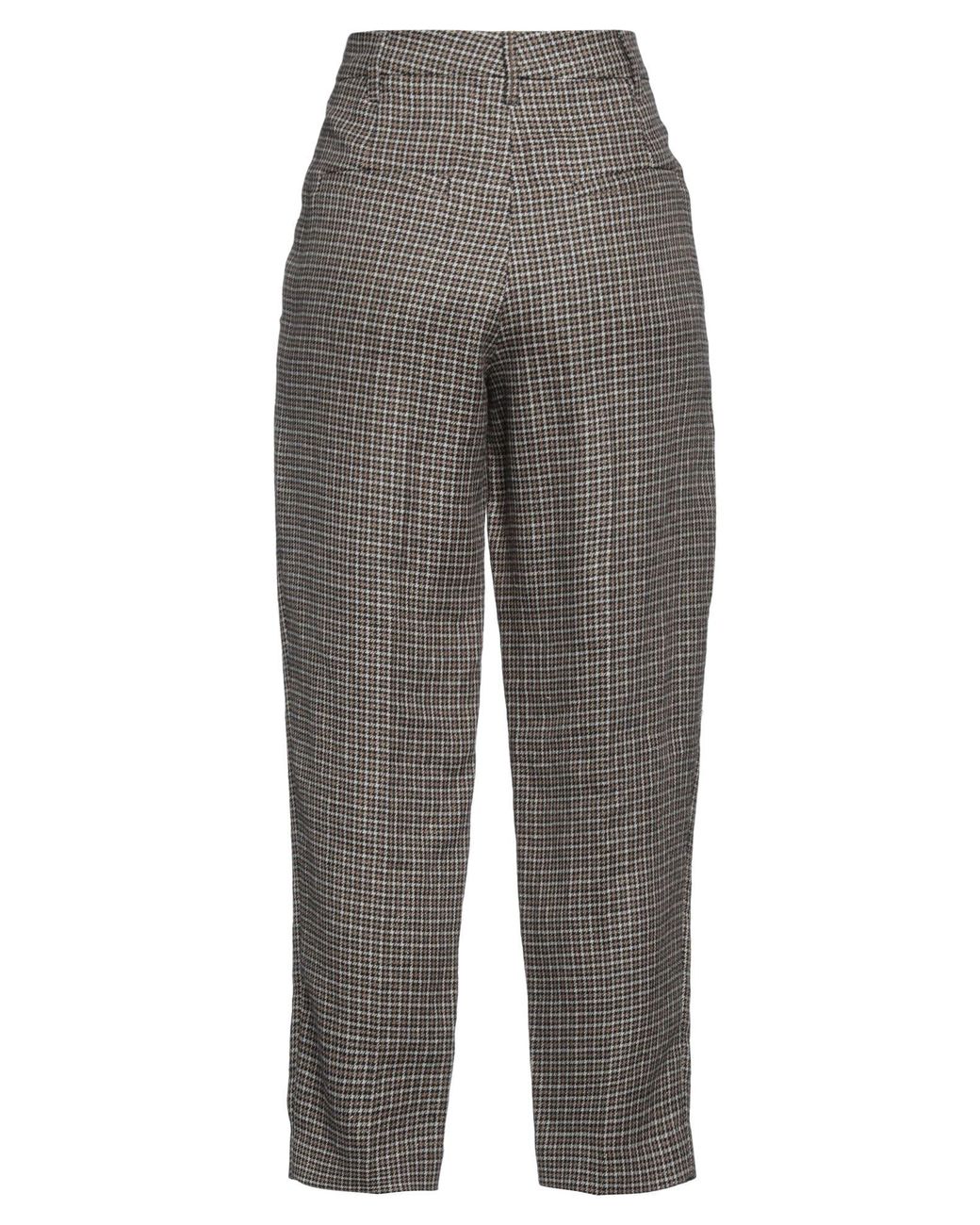 Brunello Cucinelli Gray High-Waist Harem Pants