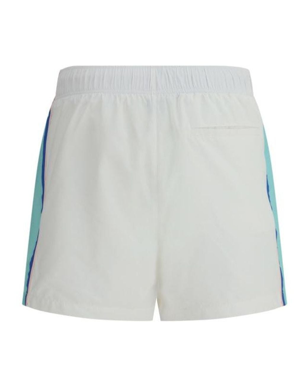 Casablanca Gray Elastic Waist Shorts for men