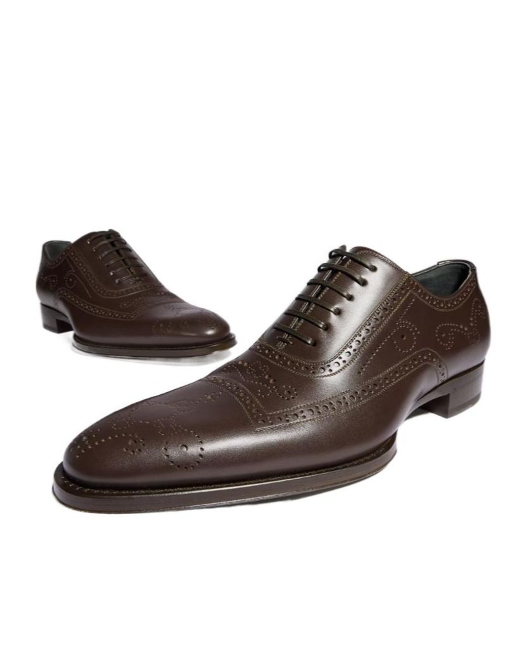Gucci Brown Lace-Up Shoe for men