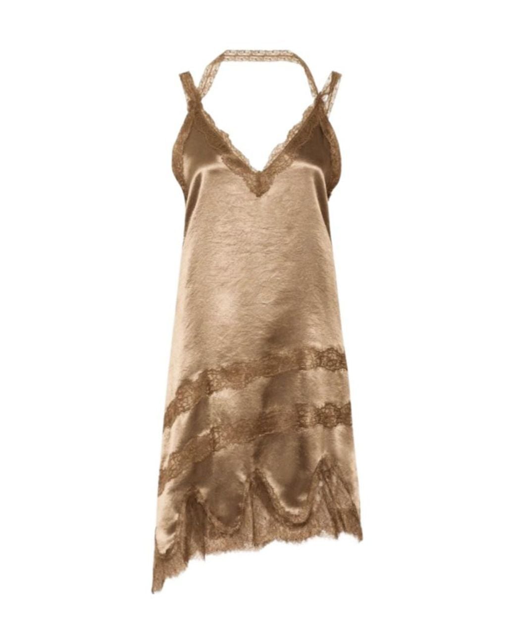 Marella Natural V-Neck Dress