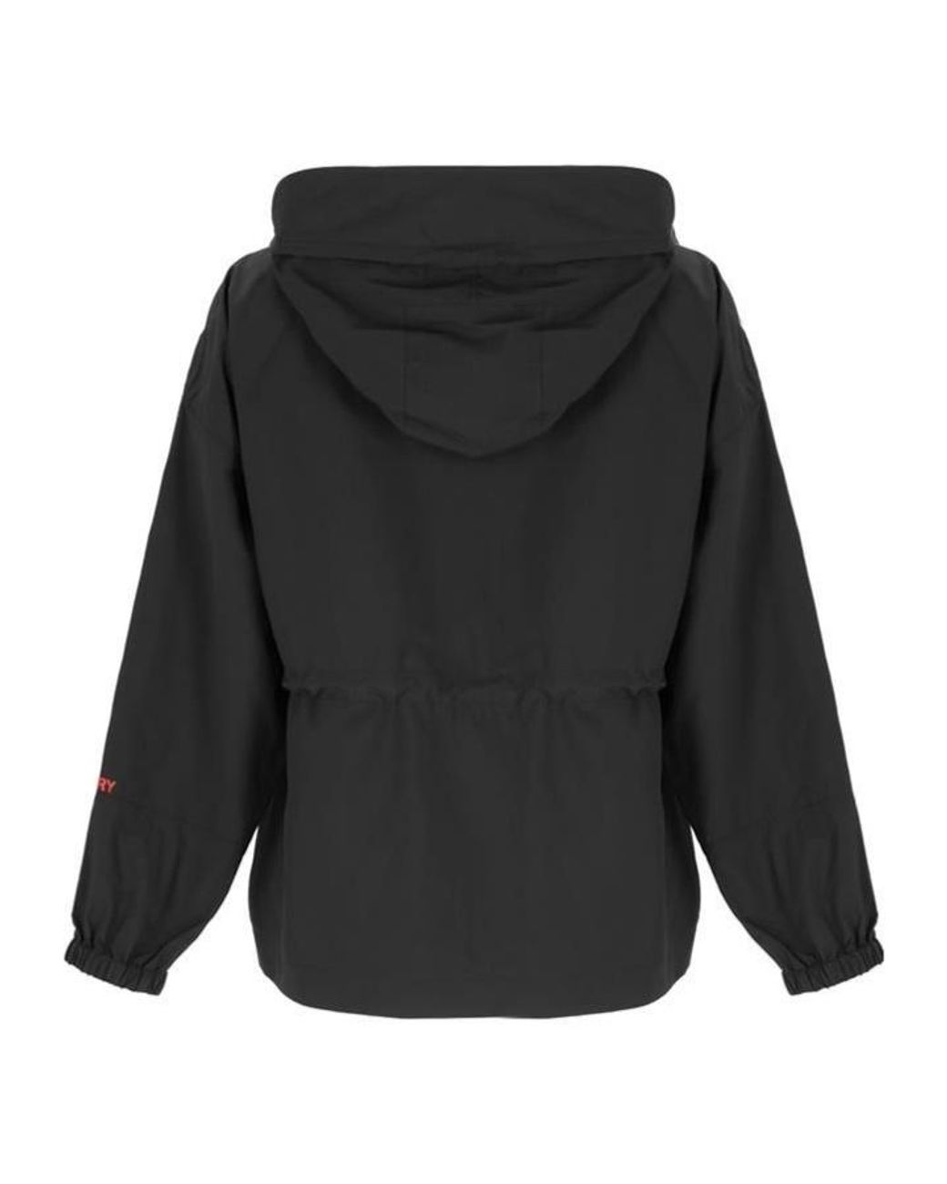 Burberry Black Drawstring Windproof Jacket