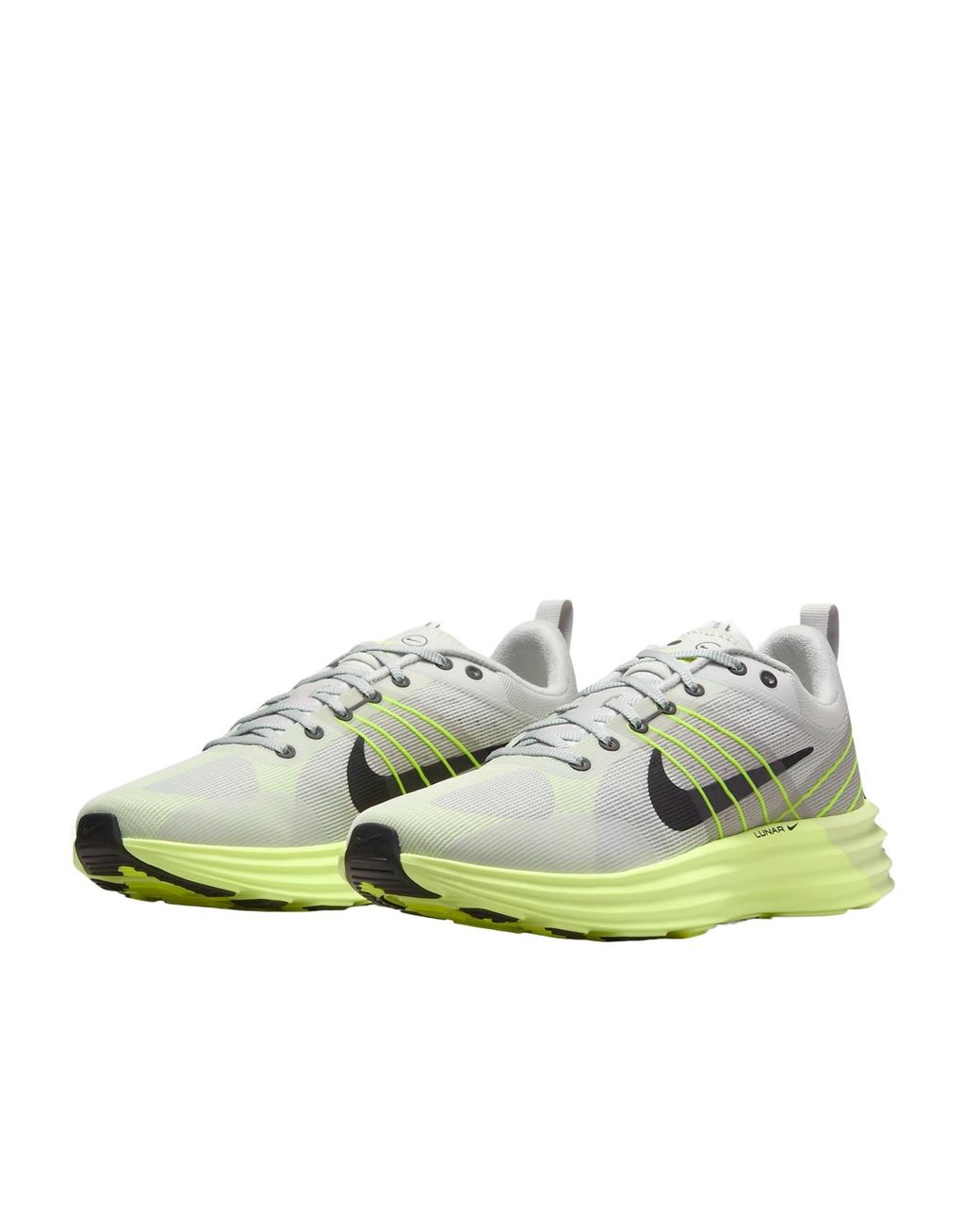 Nike Green Lunar Roam Lace-Up Sneakers for men