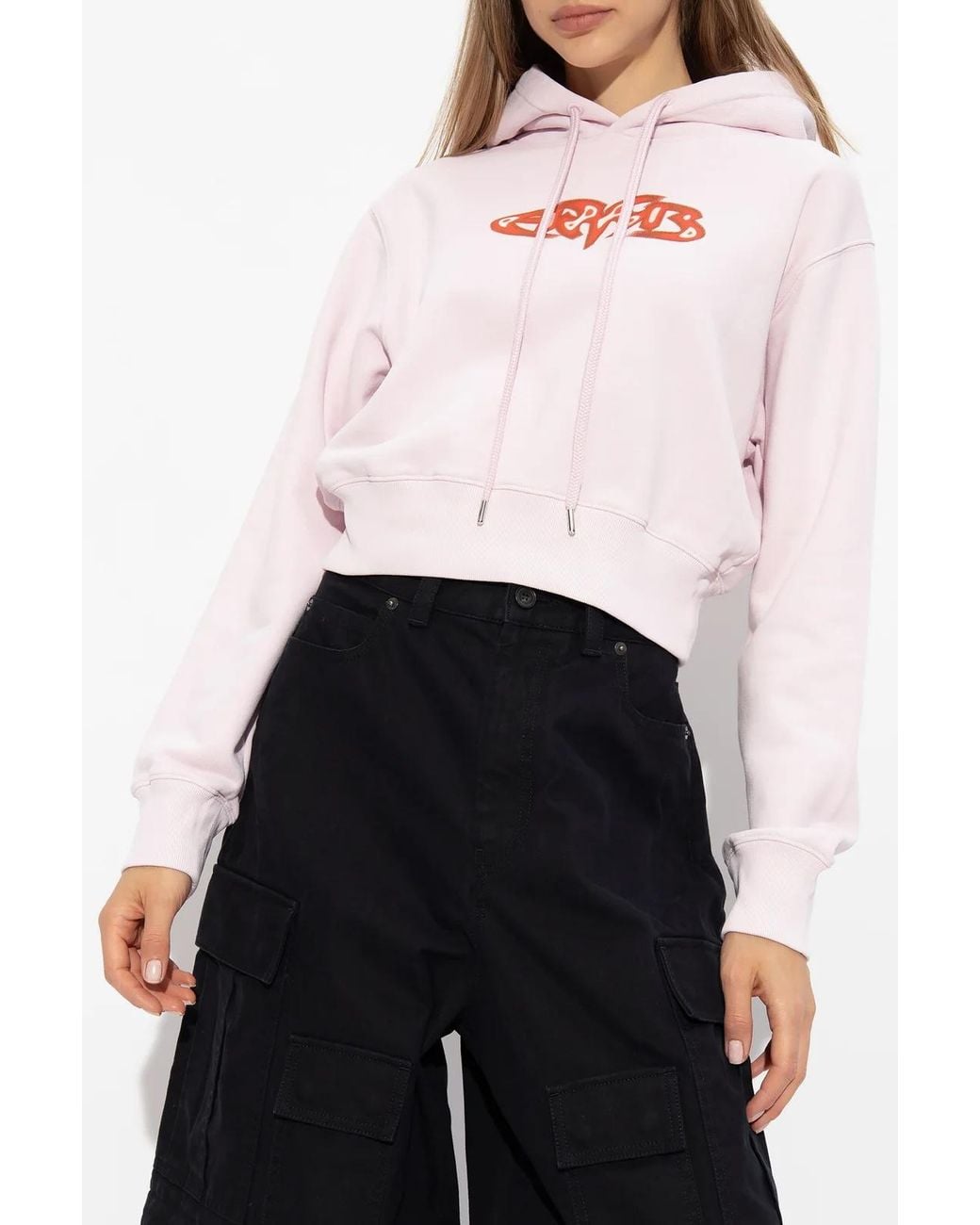 Ambush Pink Graphic Baby Printed Hoodie