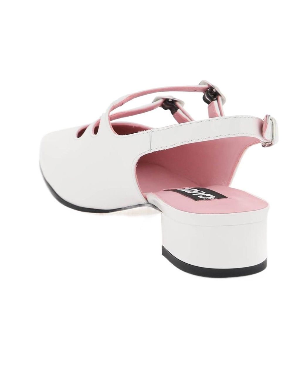 CAREL PARIS Pink Carel Peche Patent Flat Shoes