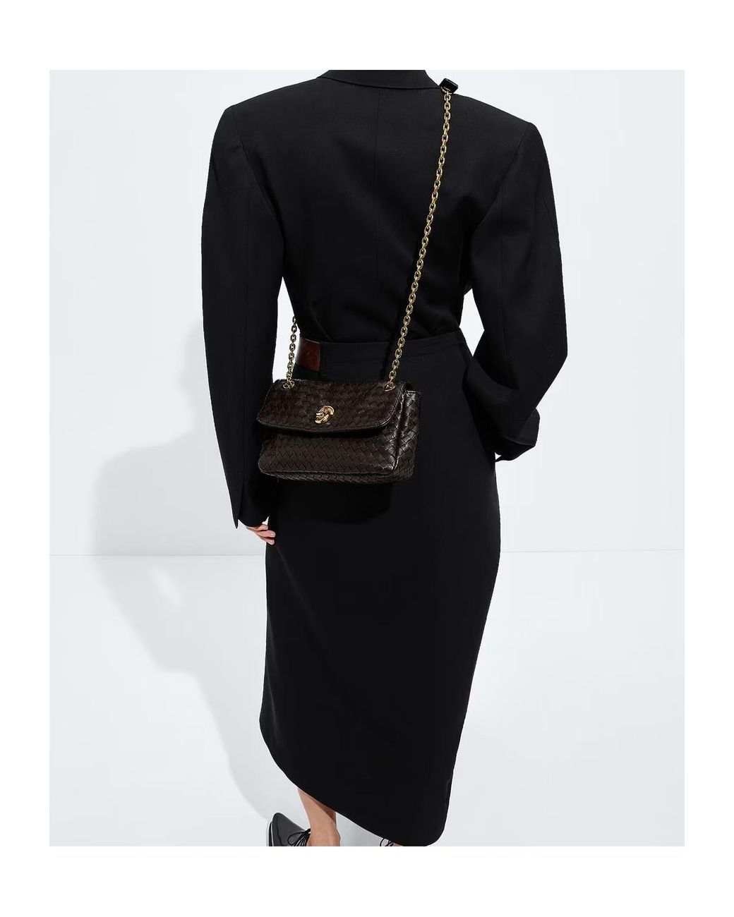 Bottega Veneta Black Small Madison