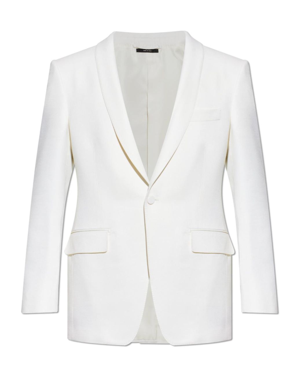 Tom Ford White Single-Breasted Blazer for men