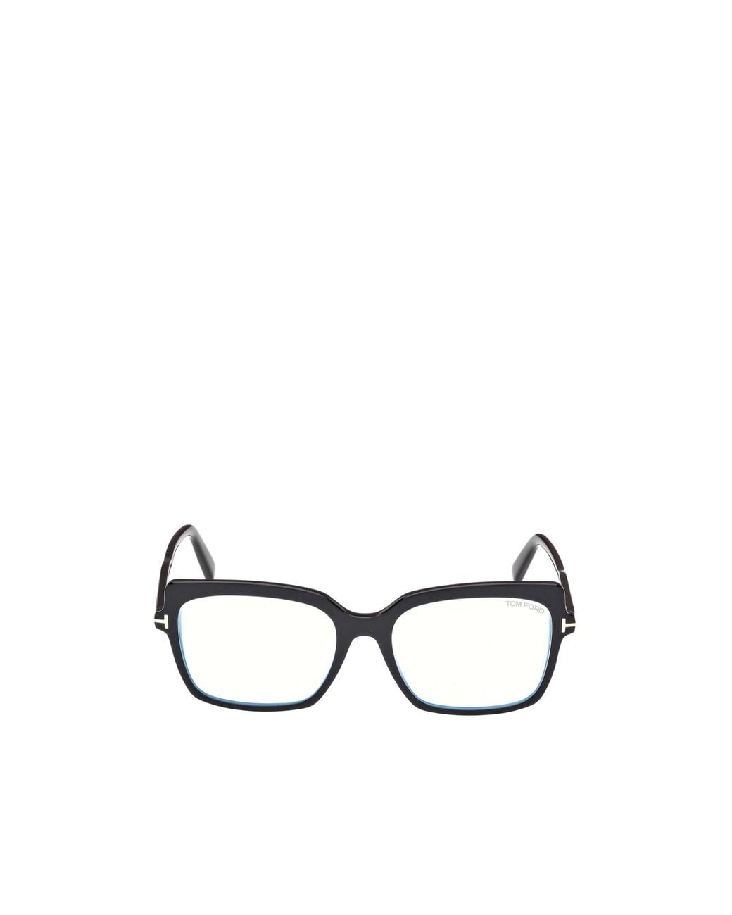 Tom Ford White Eyewear Butterfly Frame Glasses